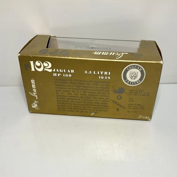 Vintage Brumm 1/43 Jaguar XH 120 Coupe 1948 Silver R102, Italy - Picture 3 of 10